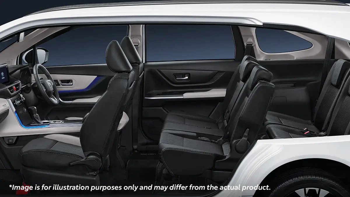 Spacious and Comfortable Seating Arrangement