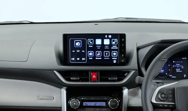 7” Colour Multi-Information Display